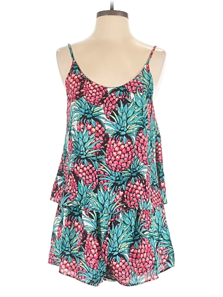 Pre-owned Buddy Love Romper In Teal