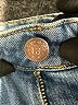 R13 Hearts Blue Jeans Size 28 waist - photo 7