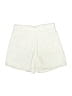 Zara Solid Ivory Denim Shorts Size 6 - photo 2