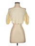 Kimchi Blue 100% Rayon Ivory Yellow 3/4 Sleeve Blouse Size S - photo 1