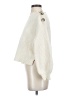 Madewell Ivory Boatneck Button-Shoulder Sweater Size S - photo 5
