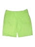 IZOD 100% Polyester Solid Green Shorts Size 12 - photo 1