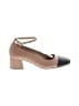 Steve Madden Color Block Tan Heels Size 8 1/2 - photo 1