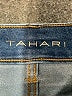 Tahari Solid Blue Jeans Size 14 - photo 4