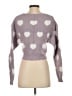 LA Hearts Hearts Purple Pullover Sweater Size XS - photo 2