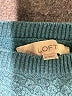 Ann Taylor LOFT Teal Pullover Sweater Size M - photo 7