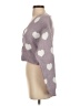 LA Hearts Hearts Purple Pullover Sweater Size XS - photo 5