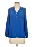 Lilly Pulitzer Blue Long Sleeve Blouse Size XS - photo 1
