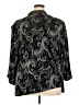 Xscape Paisley Black Blazer Size 3X - photo 2
