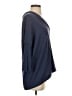 Cullen Blue Silk Pullover Sweater Size S - photo 4