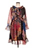 Assorted Brands 100% Polyester Paisley Brown Casual Dress Size L - photo 1