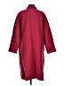 Eileen Fisher 100% Wool Burgundy Wool Coat Size XS - photo 2