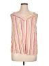 Lane Bryant 100% Rayon Stripes Pink Yellow Tank Top Size 14 - photo 1