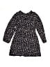 Bonpoint 100% Viscose Hearts Black Dress Size 12 - photo 2