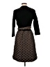 Sara Campbell Animal Print Brown Cocktail Dress Size 10 - photo 2