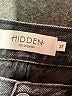 Hidden Jeans 100% Cotton Stripes Black Jeans Size 27 waist - photo 7