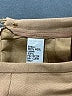 Unbranded 100% Wool Solid Tan Wool Skirt Size XS (estimated) - photo 4
