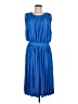 Tibi 100% Rayon Blue Cocktail Dress Size 8 - photo 1