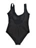Unbranded Solid Black One Piece Swimsuit Size L - photo 2