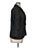 Sunny Leigh 100% Polyester Polka Dots Black 3/4 Sleeve Blouse Size XL - photo 4