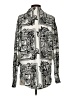 Express Print Silver Long Sleeve Blouse Size S - photo 2