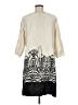 Mossimo 100% Polyester Ivory Casual Dress Size M - photo 2