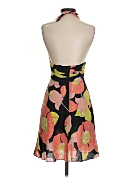 white cotton halter dress Nelly Halter Neck Cotton Mini Dress - White main image 0
