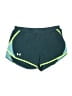 Under Armour 100% Elastane Green Athletic Shorts Size M - photo 1