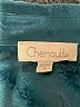 Chenault Metallic Teal Long Sleeve Blouse Size S - photo 4