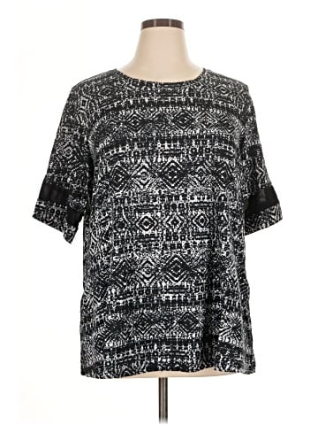 LOGO by Lori Goldstein Short Sleeve T-Shirt (view 1)