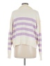 Le Lis Stripes Purple Pullover Sweater Size M - photo 2