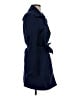 Assorted Brands 100% Polyester Blue Trenchcoat Size S - photo 4
