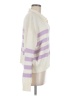 Le Lis Stripes Purple Pullover Sweater Size M - photo 4