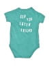 Carter's 100% Cotton Teal Short Sleeve Onesie 9-12 MO / 12 MO - photo 2