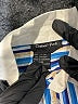 Central Park Stripes Blue Long Sleeve Blouse Size M - photo 7