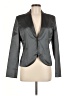 Oltre Metallic Gray Blazer Size 6 - photo 1
