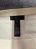 J.Crew Collection 100% Cotton Metallic Silver Formal Skirt Size M - photo 4