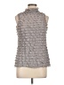 NY Collection Gray Sleeveless Blouse Size L - photo 1