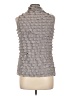 NY Collection Gray Sleeveless Blouse Size L - photo 2