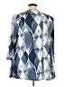 Unbranded Blue Long Sleeve Blouse Size XXL - photo 2