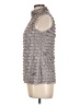 NY Collection Gray Sleeveless Blouse Size L - photo 5