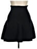 Zara Solid Black Casual Skirt Size M - photo 1