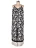Ann Taylor LOFT 100% Rayon Paisley Black Jumpsuit Size L - photo 1
