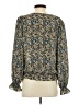 Chenault 100% Polyester Floral Green Long Sleeve Blouse Size S - photo 2