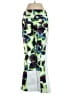 Spyder 100% Polyester Print Green Casual Pants Size 4 - photo 2