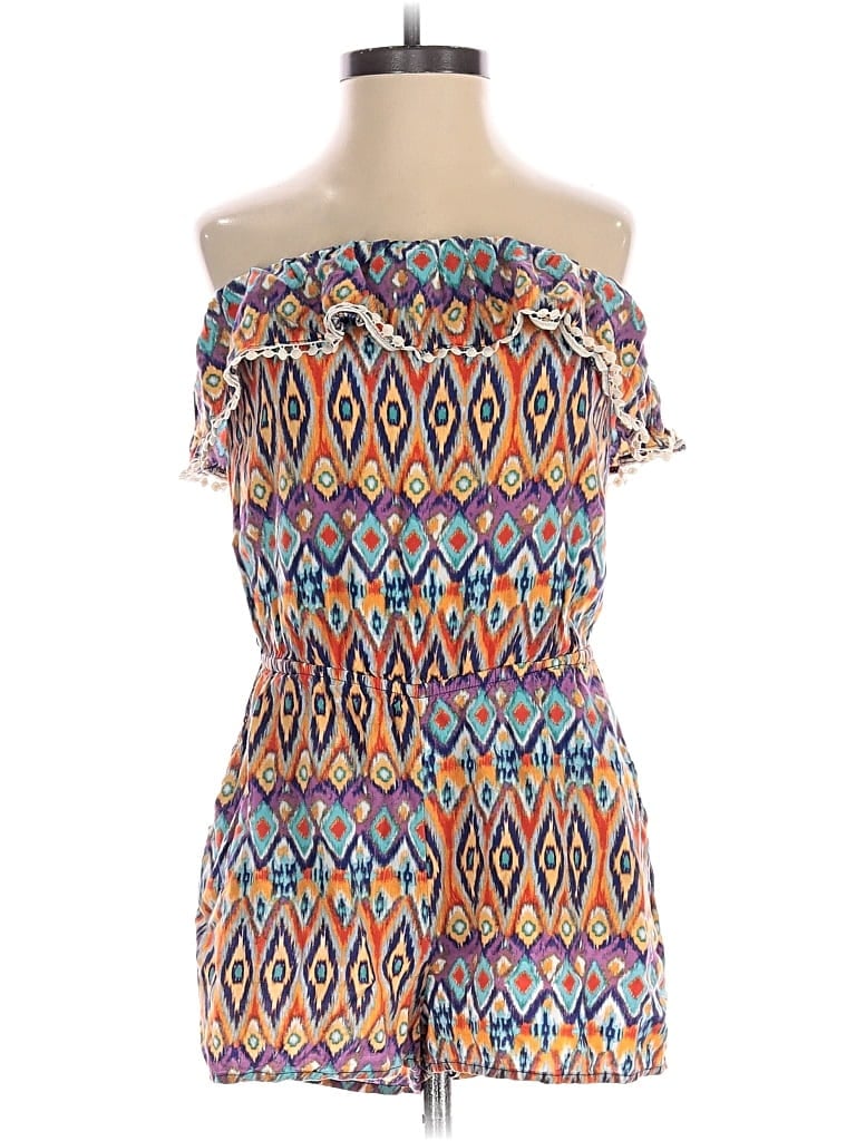 Pre-owned Rue21 Romper In Blue