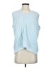 Assorted Brands 100% Cotton Blue Sweater Vest Size S - photo 1