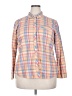Eddie Bauer Plaid Pink Long Sleeve Button-Down Shirt Size XXL - photo 1