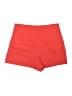 Zara Solid Red Shorts Size M - photo 2