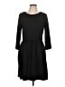 Gap Outlet Solid Black Casual Dress Size L - photo 1